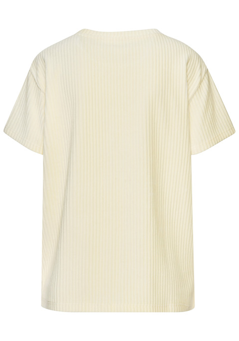 Bild: T-Shirt von Buffalo: Stylisches Oversize-T-Shirt von Buffalo in hochwertiger Cord-Struktur im Retro-Stil. Überschnittene Schultern treffen auf eine Loose-Fit-Passform. Trageangenehme Qualität aus einem elastischen Baumwoll-Mix.