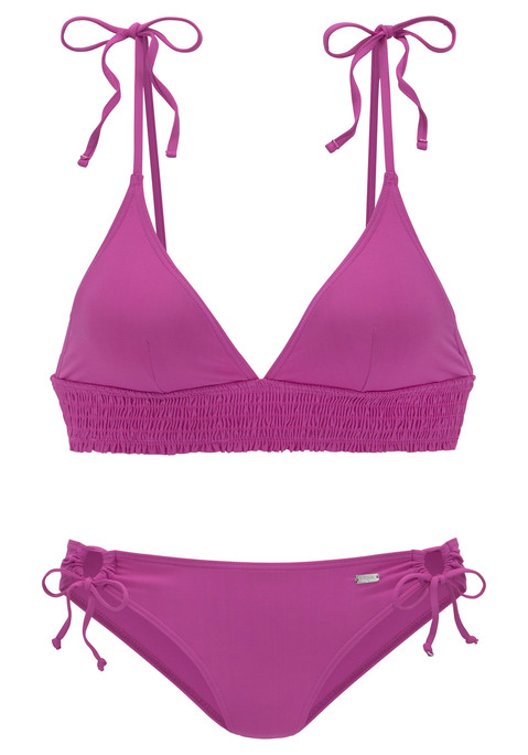 BUFFALO Triangel-Bikini Damen fuchsia Gr.32 Cup A/B