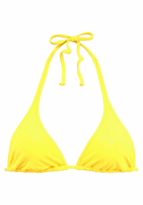 BUFFALO Triangel-Bikini-Top Damen gelb Gr.34 Cup C/D