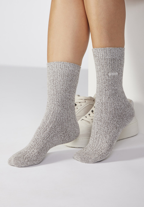 Bild: Basicsocken von Copenhagen Studios: Vielseitige Basicsocken von Copenhagen Studios mit Logostickerei. Verstärkte Ferse und Spitze für eine lange Haltbarkeit. Ideal für den Alltag. Aus elastischer Baumwollmischung für einen angenehmen Tragekomfort.