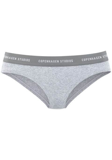 Bild: Bikinislip von Copenhagen Studios: Bikinislip von Copenhagen Studios im 2er-Pack. Mit softem Logobündchen. Rippqualität aus einer weichen Baumwollmischung.