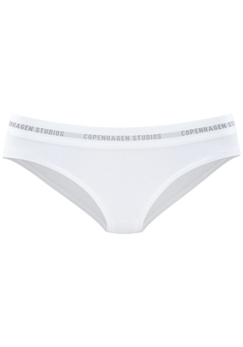 Bild: Bikinislip von Copenhagen Studios: Bikinislip von Copenhagen Studios im 2er-Pack. Mit softem Logobündchen. Rippqualität aus einer weichen Baumwollmischung.