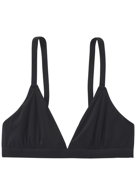 Bild: Bralette von Copenhagen Studios: Tolles Basic: unifarbener Bralette-BH von Copenhagen Studios mit kleinem Logo am Rücken als stilvolles Detail. Verstellbare Träger. Bügelfrei. Sehr weiches, elastisches Material mit recyceltem Polyamid für viel Tragekomfort und eine gute Passform. Cup A/B geeignet