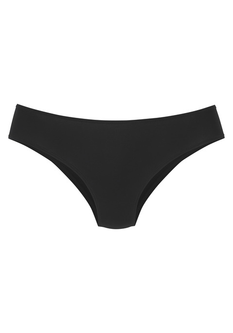 Bild: Brasilslip von Copenhagen Studios: Unifarbener Brasilslip von Copenhagen Studios mit dezentem Logodruck. Besonders weicher und elastischer Stoff für Komfort und eine perfekte Passform. Elastischer Beinabschluss für einen sanften Sitz. Hochwertige Microfaser.