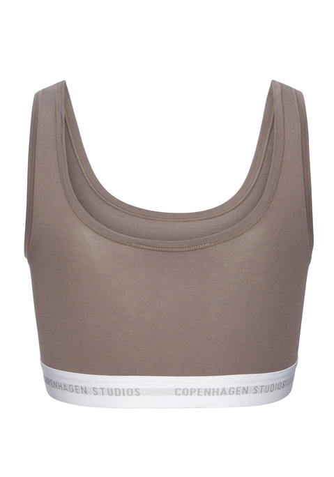 Bild: Bustier von Copenhagen Studios: Bustier von Copenhagen Studios. Mit Elastik-Unterbrustband. Weiche Körbchen ohne Einlagen. Aus angenehmer Modal-Baumwoll-Qualität.