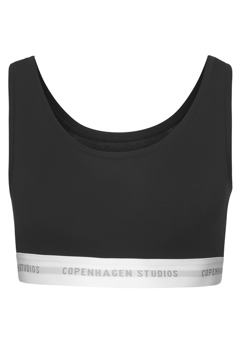 Bild: Bustier von Copenhagen Studios: Bustier von Copenhagen Studios. Mit Elastik-Unterbrustband. Weiche Körbchen ohne Einlagen. Aus angenehmer Modal-Baumwoll-Qualität.