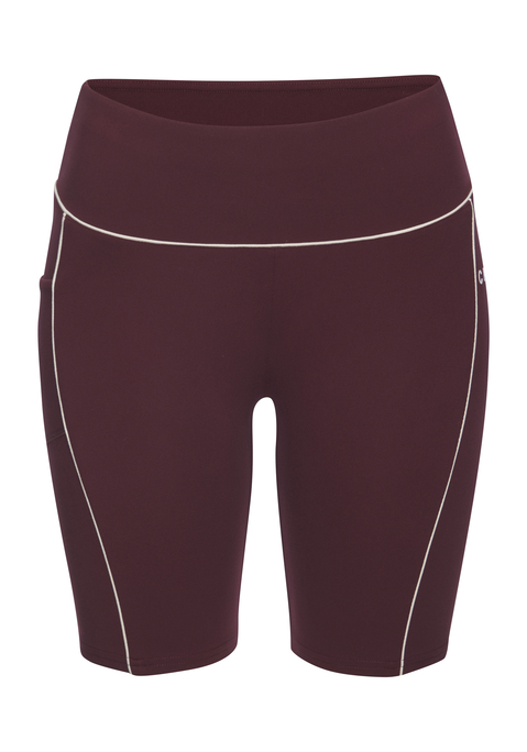 Bild: Funktionsshorts von Copenhagen Studios: Sportliche Performance-Shorts von Copenhagen Studios. Einsätze mit Paspeln entlang der Seitennähte. Elastischer Bund mit Logodruck. Praktische Handytasche am rechten Bein. Atmungsaktives, elastisches Funktionsmaterial.