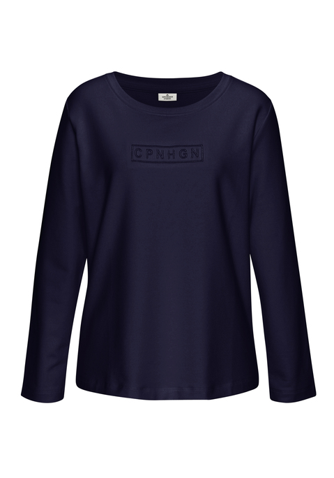 Bild: Langarmshirt von Copenhagen Studios: Gemütliches Schlafshirt von Copenhagen Studios. Lange Ärmel. Rundhalsausschnitt. Angenehme Jerseyqualität.