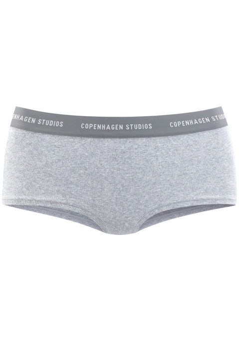 Bild: Panty von Copenhagen Studios: Hipster von Copenhagen Studios im 2er-Pack. Mit softem Logobündchen. Weiche, gerippte Baumwollmischung.