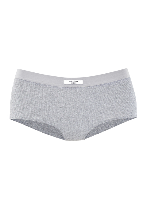 Bild: Panty von Copenhagen Studios: Klassische Panty von Copenhagen Studios. Mit Logo-Patch vorn am elastischen Bund. Softe, gerippte Baumwollstretch-Qualität.