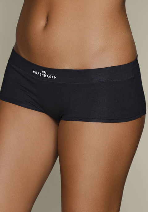 Bild: Panty von Copenhagen Studios: Hipster von Copenhagen Studios im 3er-Pack. Mit softem Bund. Kleine Logostickerei vorn. Aus weicher Baumwollmischung.