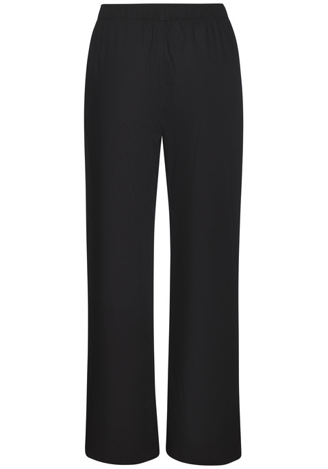 Bild: Pyjamahose von Copenhagen Studios: Edle Pyjamahose von Copenhagen Studios mit weitem Bein. Elastischer Bund mit Logopatch vorn. Fein gewebte Qualität aus reiner Baumwolle.