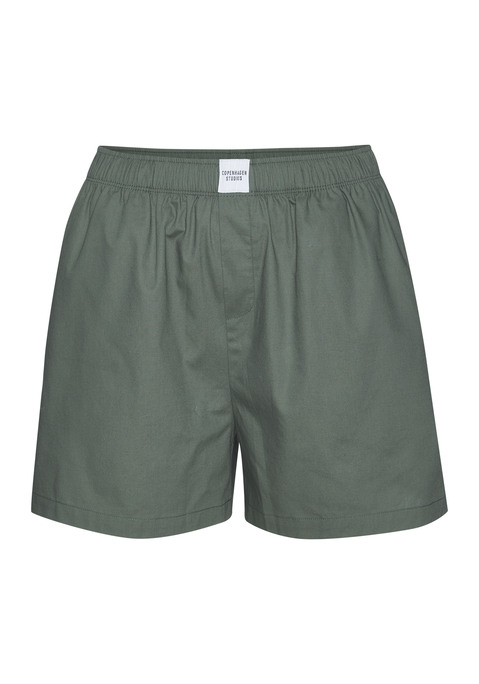 Bild: Pyjamashorts von Copenhagen Studios: Komfortable Schlafshorts von Copenhagen Studios mit geradem Bein. Gummizugbund mit Logopatch. Trageangenehme Webqualität aus Baumwolle.