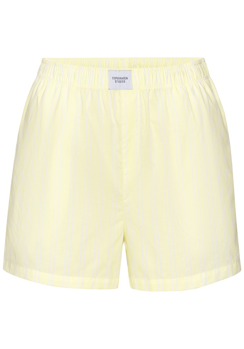 Bild: Pyjamashorts von Copenhagen Studios: Komfortable Schlafshorts von Copenhagen Studios mit geradem Bein. Gummizugbund mit Logopatch. Trageangenehme Webqualität aus Baumwolle.