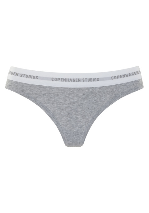 Bild: String von Copenhagen Studios: String von Copenhagen Studios. Mit elastischem Logobund. Aus angenehmer Modal-Baumwollqualität.