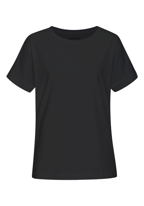 Bild: T-Shirt von Copenhagen Studios: Schlichtes T-Shirt von Copenhagen Studios. Mit Logoprint auf der Rückseite. Weiter Rundhalsausschnitt. Weiche Baumwollqualität.
