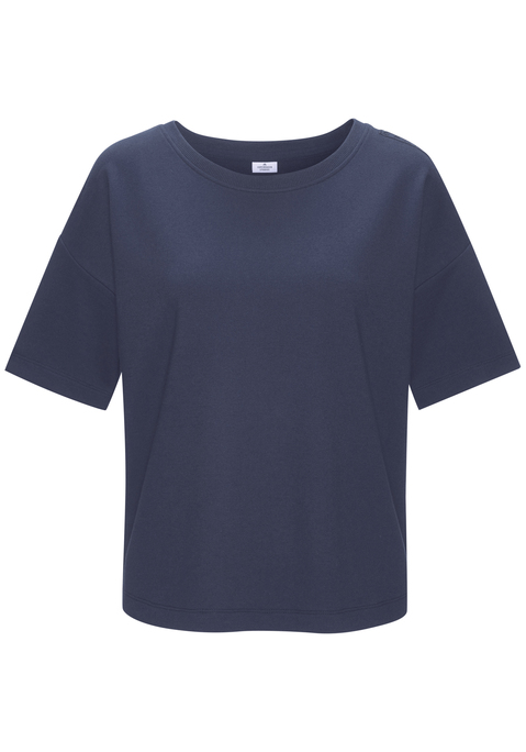 Bild: T-Shirt von Copenhagen Studios: Kuscheliges Schlafshirt von Copenhagen Studios. Kurze Ärmel mit überschnittenen Schultern. Rundhalsausschnitt. Angenehme Jerseyqualität.