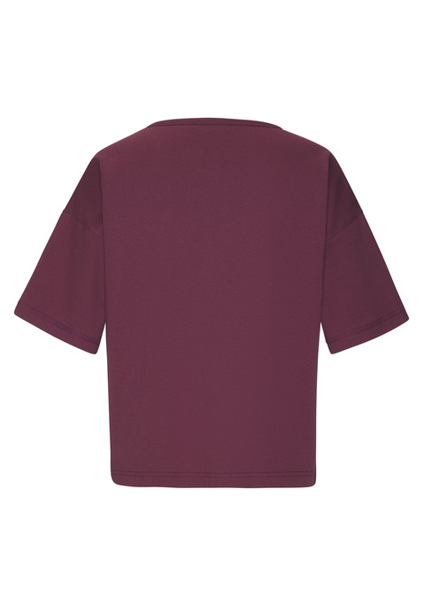 Bild: T-Shirt von Copenhagen Studios: Weiches Schlafshirt von Copenhagen Studios mit kleinem Logoprint vorn. Rundhalsausschnitt. Überschnittene Schulter und kurze Ärmel. Heavy Single Jersey Qualität aus Baumwolle.