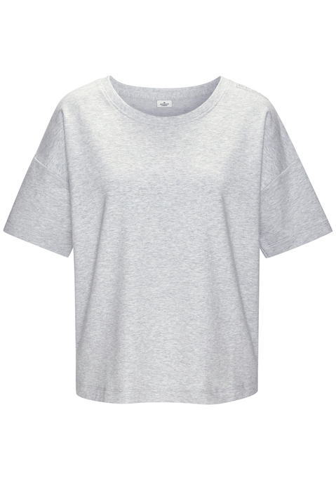 Bild: T-Shirt von Copenhagen Studios: Kuscheliges Schlafshirt von Copenhagen Studios. Kurze Ärmel mit überschnittenen Schultern. Rundhalsausschnitt. Angenehme Jerseyqualität.