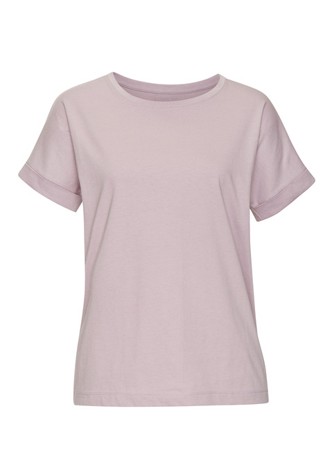 Bild: T-Shirt von Copenhagen Studios: Schlichtes T-Shirt von Copenhagen Studios. Mit Logoprint auf der Rückseite. Weiter Rundhalsausschnitt. Weiche Baumwollqualität.