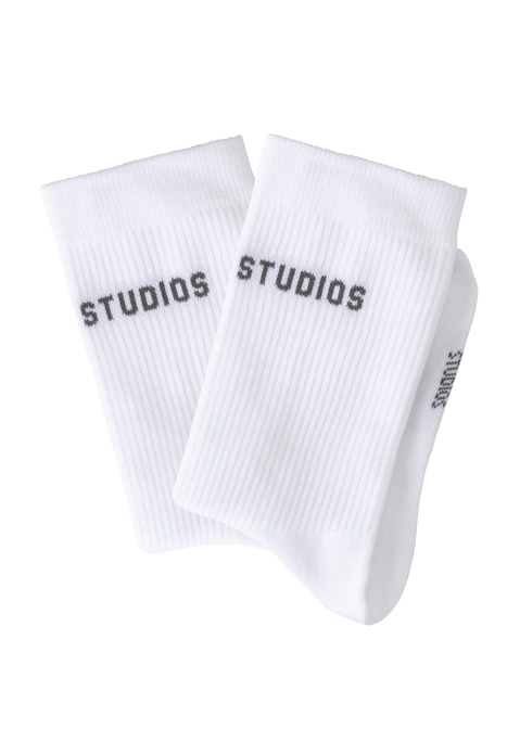 Bild: Tennissocken von Copenhagen Studios: Klassische Tennissocken im 2er-Pack von Copenhagen Studios. Mit eingestricktem Logoschriftzug. An Ferse und Fußspitze verstärkt. Ohne Fußfrottee. Baumwollmischung in hochwertiger Markenqualität.