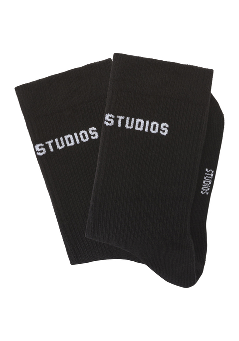 Bild: Tennissocken von Copenhagen Studios: Klassische Tennissocken im 2er-Pack von Copenhagen Studios. Mit eingestricktem Logoschriftzug. An Ferse und Fußspitze verstärkt. Ohne Fußfrottee. Baumwollmischung in hochwertiger Markenqualität.