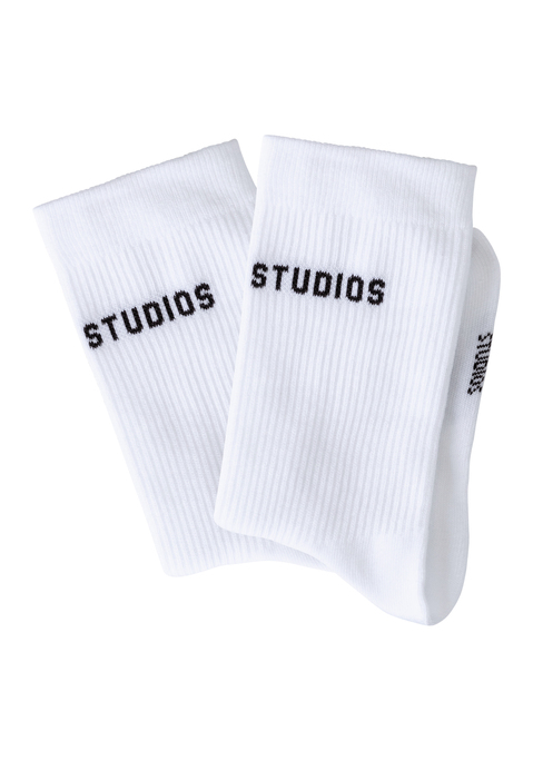 Bild: Tennissocken von Copenhagen Studios: Klassische Tennissocken im 2er-Pack von Copenhagen Studios. Mit eingestricktem Logoschriftzug. An Ferse und Fußspitze verstärkt. Ohne Fußfrottee. Baumwollmischung in hochwertiger Markenqualität.