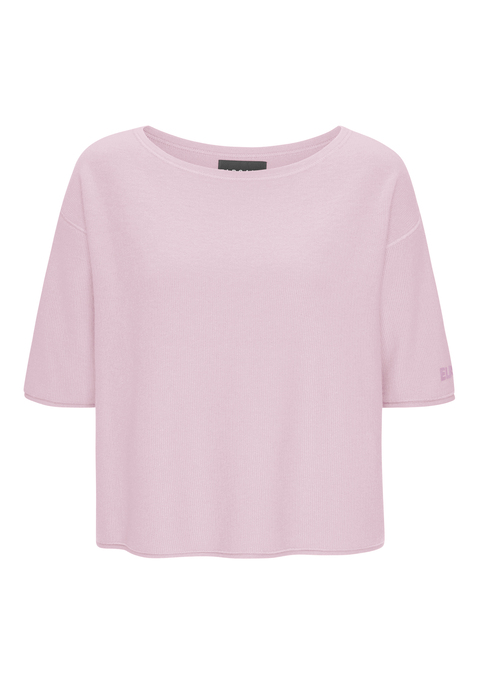Bild: 3/4-Arm-Shirt von Elbsand: Feinstrickshirt von Elbsand mit U-Boot-Ausschnitt. 3/4-lange Ärmel mit kleinen Umschlägen. Gerollter Saumabschluss. Softer Feinstrick.