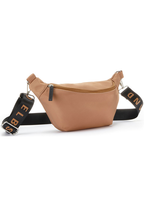 Bild: Bauchtasche von Elbsand: Bauchtasche von ELBSAND. Mit Logodruck am Trageriemen. Aus Textil. Maße (H/W/T) = 12/26/7cm.