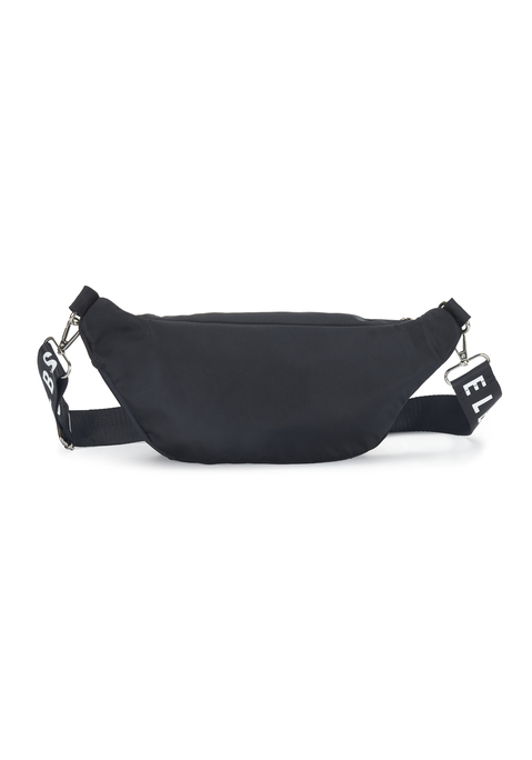 Bild: Bauchtasche von Elbsand: Bauchtasche von ELBSAND. Mit Logodruck am Trageriemen. Aus Textil. Maße (H/W/T) = 12/26/7cm.