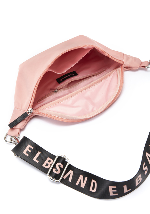 Bild: Bauchtasche von Elbsand: Bauchtasche von ELBSAND. Mit Logodruck am Trageriemen. Aus Textil. Maße (H/W/T) = 12/26/7cm.