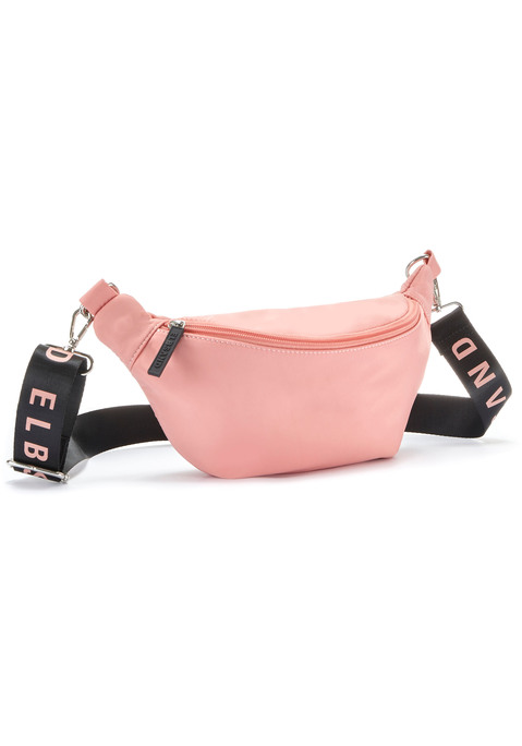 Bild: Bauchtasche von Elbsand: Bauchtasche von ELBSAND. Mit Logodruck am Trageriemen. Aus Textil. Maße (H/W/T) = 12/26/7cm.