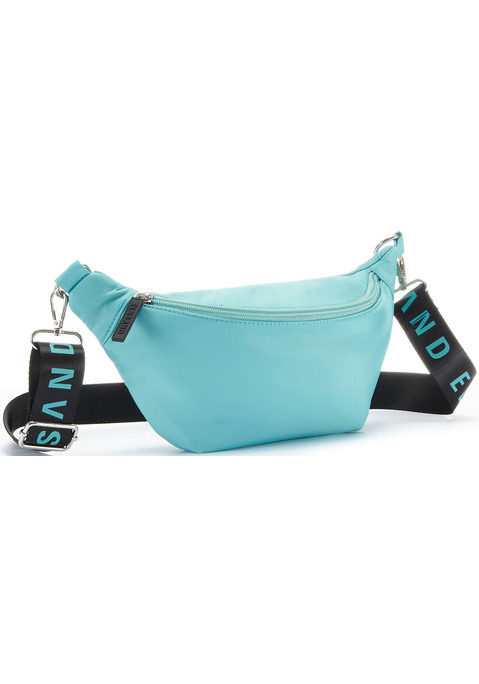 Bild: Bauchtasche von Elbsand: Bauchtasche von ELBSAND. Mit Logodruck am Trageriemen. Aus Textil. Maße (H/W/T) = 12/26/7cm.