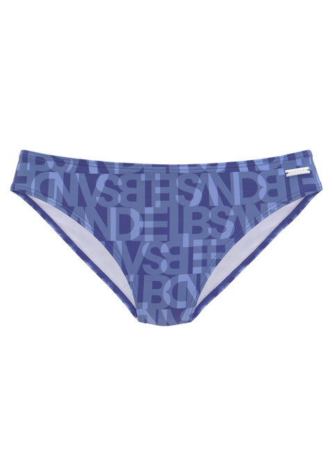 ELBSAND Bikini-Hose Damen blau Gr.34