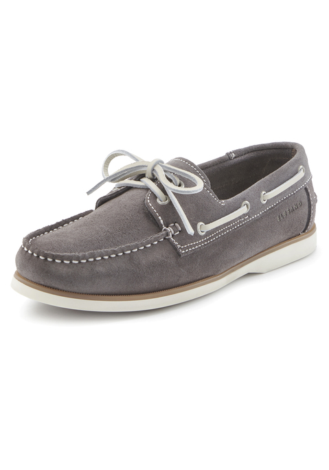 Bild: Bootsschuh von Elbsand: Modische Bootsschuhe von Elbsand. Bequem und komfortabel. Ideal zu Jeans oder Shorts. Aus hochwertigem Veloursleder.