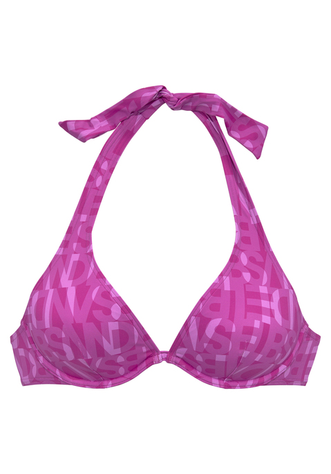 ELBSAND Bügel-Bikini-Top Damen fuchsia Gr.36 Cup C