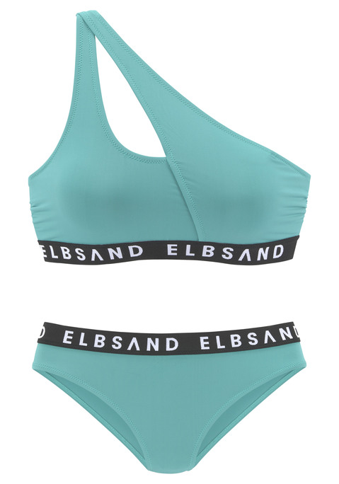 ELBSAND Bustier-Bikini Damen mint Gr.34 Cup A/B