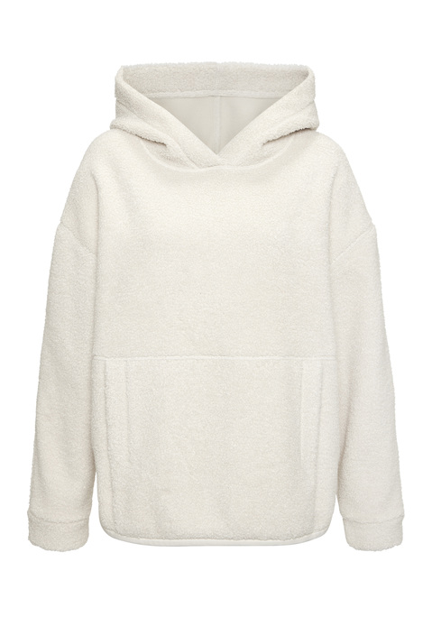 Bild: Fleecepullover von Elbsand: <h3>Fleece-Hoodie mit verstellbarer Kapuze</h3>
<p>
Der Fleece-Hoodie von <strong>Elbsand</strong> begeistert mit seiner praktischen verstellbaren Kapuze, die nicht nur für optimalen Tragekomfort sorgt, sondern auch individuell anpassbar ist. Ein weiteres Highlight ist die Kängurutasche, die nicht nur stylisch ist, sondern auch funktional, ideal für die Aufbewahrung kleinerer Gegenstände oder zum Aufwärmen der Hände. Die feine Logostickerei auf der Rückseite verleiht dem Kapuzensweatshirt eine besondere Note und hebt es von anderen Modellen ab. Der leicht abgerundete Saum rundet das Gesamtbild ab und sorgt für einen lässigen Look.
</p>

<h4>Artikelmerkmale und Pflegehinweise</h4>
<p>
Der Fleecepullover bietet eine bequeme Passform, die ideal für verschiedene Freizeitaktivitäten ist. Sein casual Stil macht ihn vielseitig kombinierbar, während das weiche Material für ein angenehmes Tragegefühl sorgt.
</p>

<h4>Outfit-Tipps und Trageanlässe</h4>
<p>
Dieser Fleecepullover ist perfekt für entspannte Tage in der Stadt oder beim Outdoor-Abenteuer. Kombiniert mit Jeans und lässigen Sneakern entsteht ein trendiger Streetwear-Look. Für einen gemütlichen Abend zu Hause lässt sich der Pullover hervorragend mit Jogginghosen und Hausschuhen kombinieren. Auch beim Joggen im Park bietet er durch seine Bewegungsfreiheit einen hohen Tragekomfort. Accessoires wie eine coole Cap setzen zusätzlich Akzente und runden das Outfit ab.
</p>
<p>
Stil und Komfort – dieser Fleecepullover von <strong>Elbsand</strong> ist die perfekte Wahl!
</p>