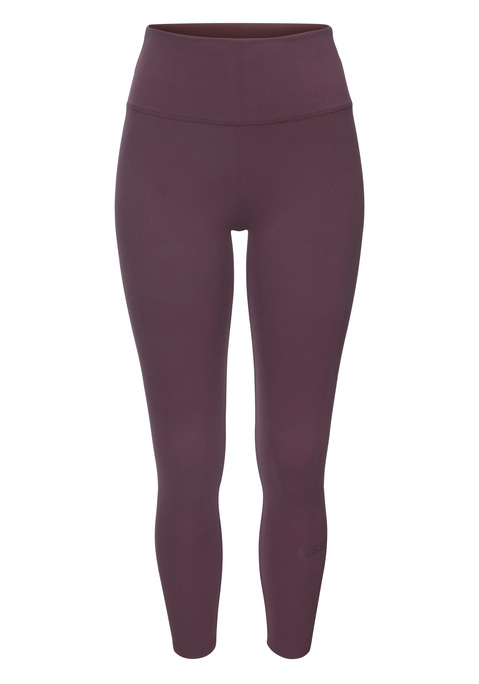 Bild: Funktionsleggings von Elbsand: Lange Sportleggings von Elbsand mit breitem Komfortbund. Mit Elbsand-Markenlogo. Ideal für Yoga, Fitness, Laufen. Sehr weiches, elastisches Material.