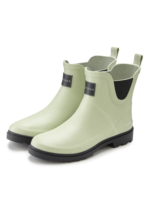 Bild: Gummistiefelette von Elbsand: Boots aus wasserdichtem Material von ELBSAND. Obermaterial aus Synthetik. Futter und Decksohle aus Textil. Laufsohle aus Synthetik.