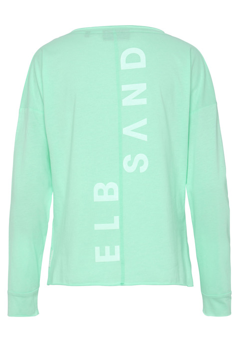 ELBSAND Langarmshirt Damen mint Gr.M (38)