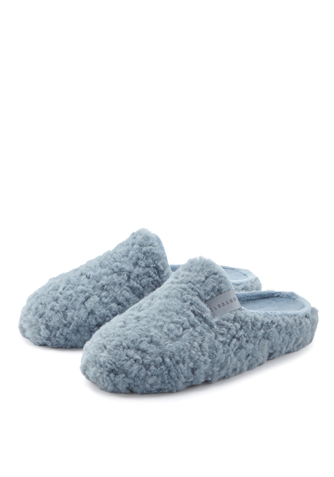 Bild: Pantolette von Elbsand: Hausschuh von ELBSAND. Made in Spain. Obermaterial, Futter und Decksohle aus Polyester. Laufsohle aus Synthetik.