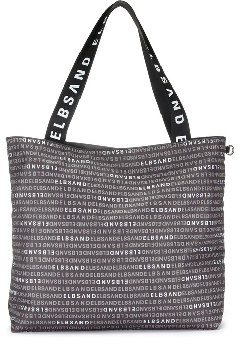 Bild: Shopper von Elbsand: Shopper VEGAN von ELBSAND. Aus Textil. Maße (H/B/T) = 39/37/12cm.