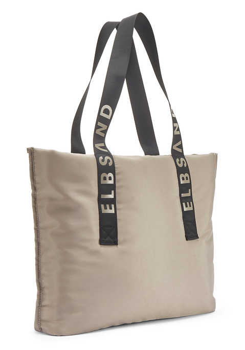 Bild: Shopper von Elbsand: Praktische Schultertasche mit Logo-Applikation von Elbsand. Reißverschluss für sicheres Verschließen und kleiner Innentasche für zusätzliche Organisation. Aus hochwertigem Textilmaterial.