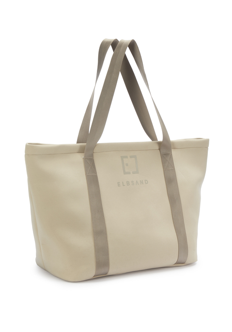 Bild: Shopper von Elbsand: Shopper VEGAN von ELBSAND. Aus Textil. Maße (H/B/T) = 40/62/24cm.