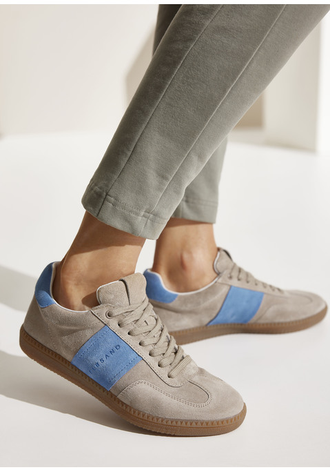 Bild: Sneaker von Elbsand: Sneaker aus Leder von ELBSAND. Obermaterial aus Rindsleder. Futter und Decksohle aus Textil. Laufsohle aus Synthetik.
