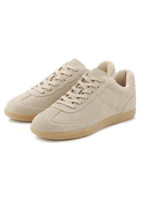 Bild: Sneaker von Elbsand: Sneaker aus Leder von ELBSAND. Obermaterial aus Rindsleder und Lederimitat. Futter und Decksohle aus Textil. Laufsohle aus Synthetik.
