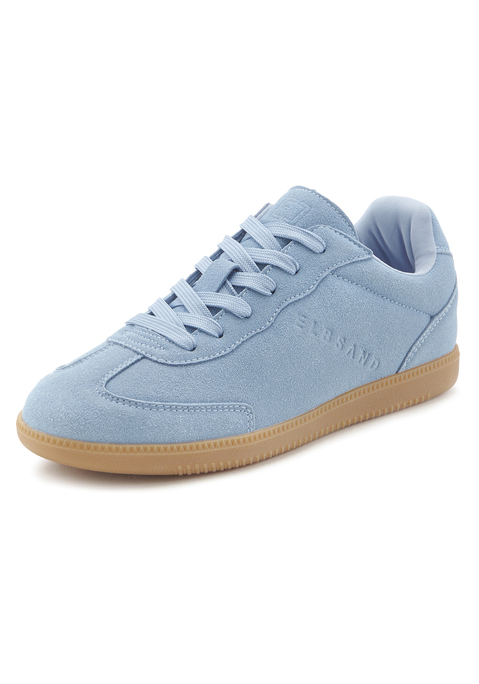 Bild: Sneaker von Elbsand: Sneaker aus Leder von ELBSAND. Obermaterial aus Rindsleder und Lederimitat. Futter und Decksohle aus Textil. Laufsohle aus Synthetik.
