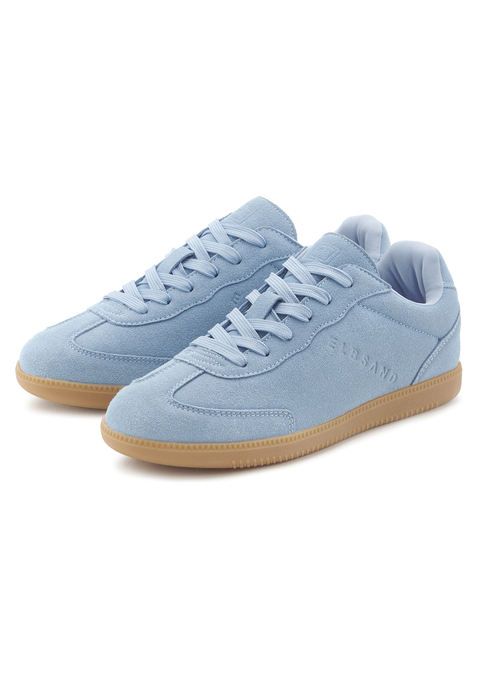 Bild: Sneaker von Elbsand: Sneaker aus Leder von ELBSAND. Obermaterial aus Rindsleder und Lederimitat. Futter und Decksohle aus Textil. Laufsohle aus Synthetik.