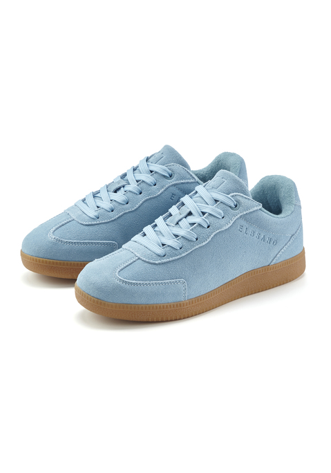 Bild: Sneaker von Elbsand: Sneaker aus Leder von ELBSAND. Obermaterial aus Rindsleder und Lederimitat. Futter und Decksohle aus Textil. Laufsohle aus Synthetik.
